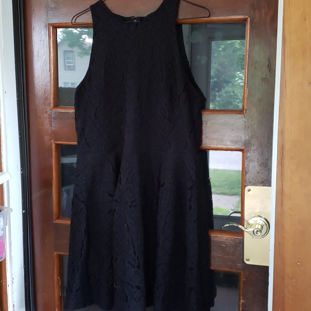 Mossimo black lace dress
